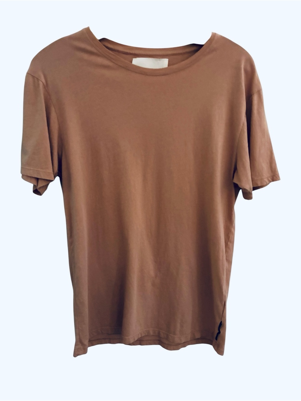 Mackeene Classic Crew Neck T-Shirt - Brown Men’s Size S